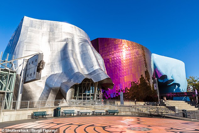 The Museum of Pop Culture, pictured, celebrates the lives of local boys Jimi Hendrix and Kurt Cobain