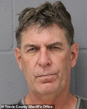 Oklahoma Judge Brian Lovell, 58, was arrested in Austin, Texas, on allegations that he discharged a firearm at parked cars while driving, colliding with at least one