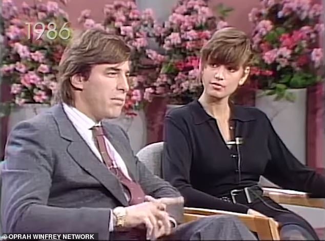 Cindy made her very first appearance on the Oprah Winfrey Show alongside her representative from the Elite modeling agency, John Casablancas.