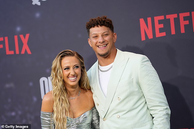 Patrick Mahomes' wife Brittany revealed her husband 'eats Doritos in bed every night'