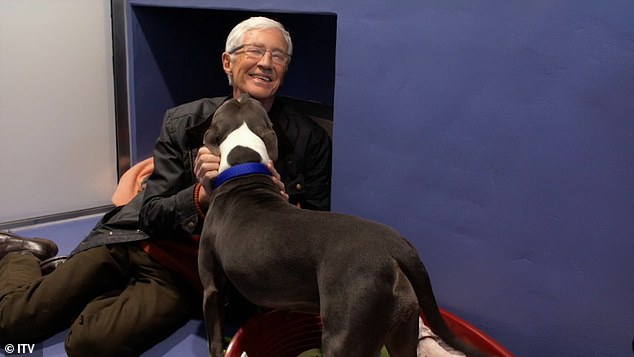 Heartwarming: Paul O'Grady cares for a dog too nervous to go for a walk in a heartwarming excerpt from Paul O'Grady For the Love of Dogs