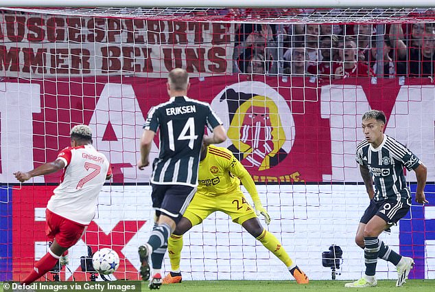 Serge Gnabry put Bayern 2-0 ahead just four minutes after his first goal of the match.