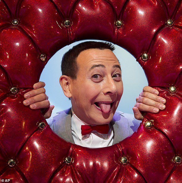 Beloved: Reubens created the beloved Pee-wee Herman with the late Phil Hartman, which led to an HBO special in 1981 and his 1985 film Pee-wee's Big Adventure;  seen in 1988