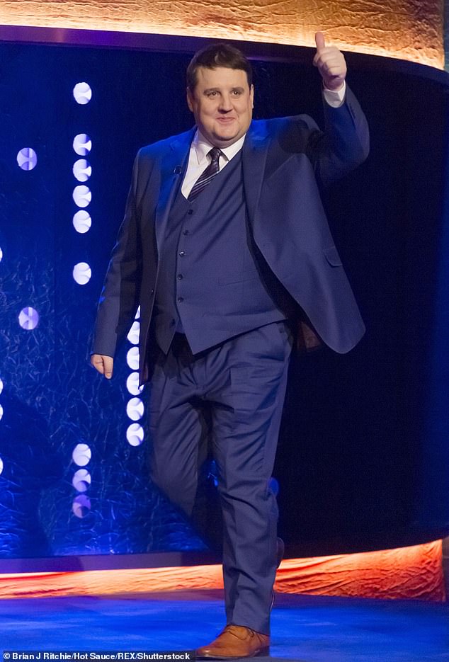 Big moment: Peter Kay (pictured in 2017) has told how one of the 'biggest honours' of his career was being asked to appear as a guest on legendary chat show Parkinson