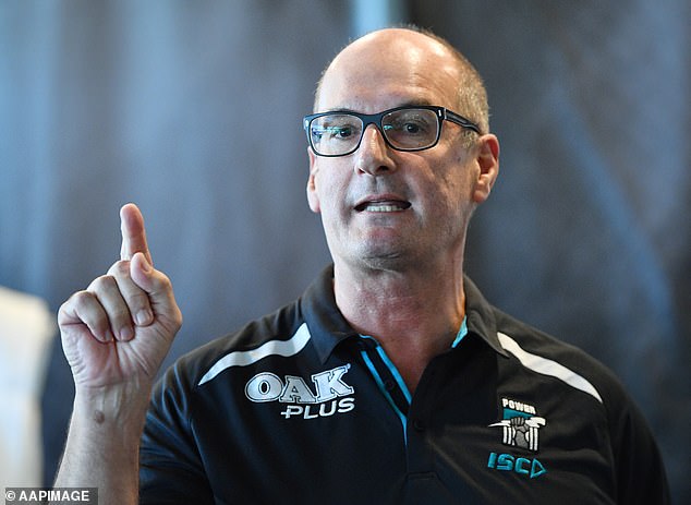 Chairman David Koch incorrectly said the club had been eliminated in straight sets in the 2002 and 2003 finals series