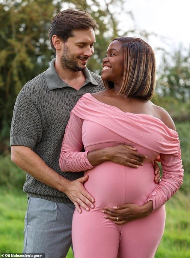 Congratulations!  The Strictly Come Dancing star announced last month that she is expecting her first child with husband Marius Lepure, after revealing they had been trying for a while