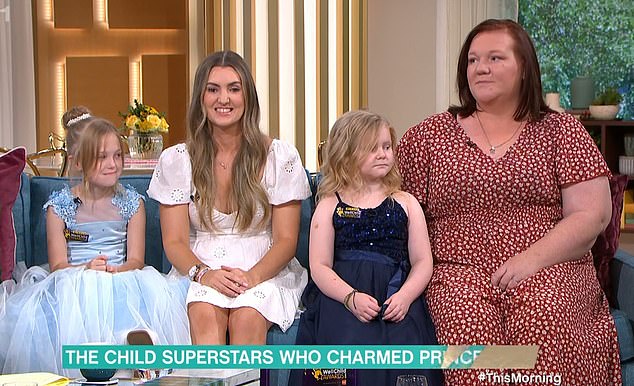 Appearing on This Morning today alongside her mother Stacey, Poppy revealed how she had dinner with Prince Harry at the awards