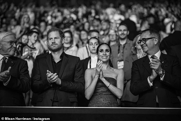 Prince Harry and Meghan Markle's friend - who has photographed some of the couple's most cherished family moments - has shared behind-the-scenes footage from this year's Invictus Games (pictured)