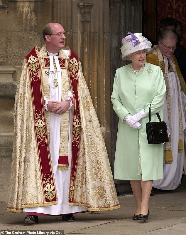 The Christian faith was the basis of her reign, says Catherine Pepinster.  She had a strong and straightforward style of faith.  Pictured is seen leaving St. George's Chapel, Windsor, after a service to mark Prince Philip's 80th birthday