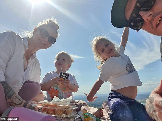 Brett Bricknell, acting chief executive of Logan and Beaudesert Health Service, said the Health Service is investigating Lola's death (pictured center from left)