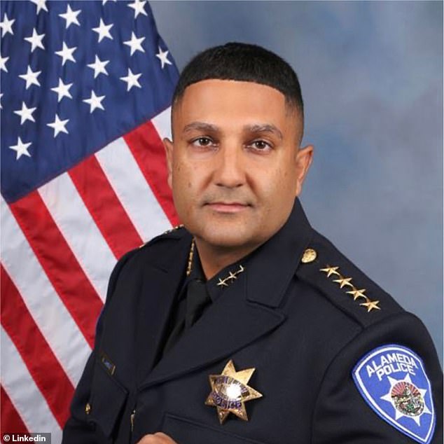 Alameda, California, offers new agents a hefty $75,000 bonus on top of their $110,000.  Police chief Nishant Joshi is pictured above