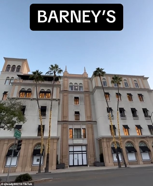 Barneys New York closed its iconic Beverly Hills store — a formerly popular stop for celebrities and the area's elite to while away a few hours