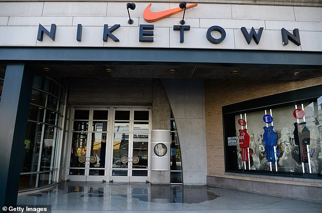 The old Niketown store in Beverly Hills in 2013