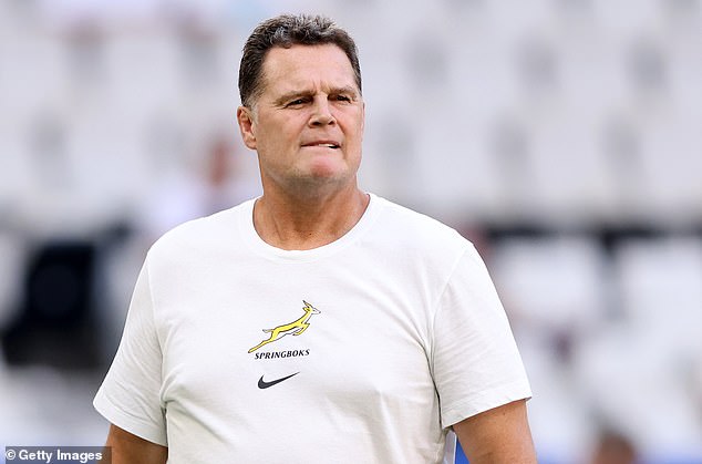 South African director of rugby Rassie Erasmus (pictured) is confident no action will be taken against Jesse Kriel