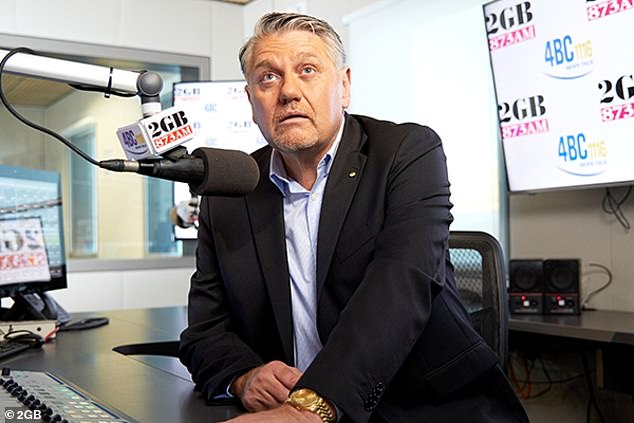Radio presenter Ray Hadley (pictured) has unexpectedly spoken out strongly in favor of drug testing pills to see what substances they contain at music festivals