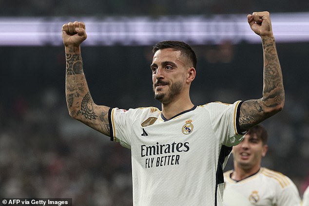 Real Madrid climbed to the top of LaLiga as striker Joselu continued his good form by scoring again