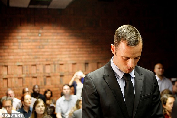 Pistorius was found guilty of murder and sentenced to 13 years in prison in 2017 after a lengthy trial