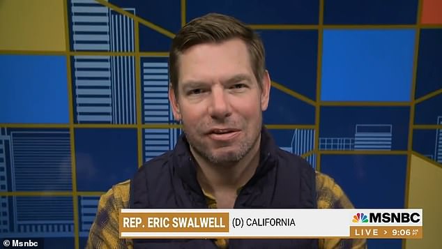 Rep. Eric Swalwell (D-Calif.) said Republicans in the House of Representatives are treating Congress as if it were a law firm with only one client in Donald Trump.