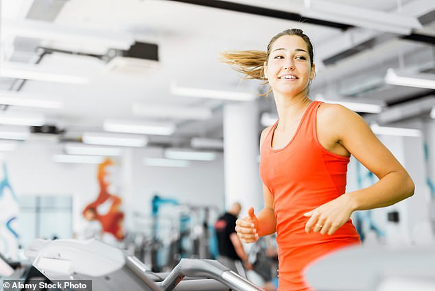 An American study among 5,285 people found that exercising between 7 a.m. and 9 a.m. was best for losing weight (Stock Image)