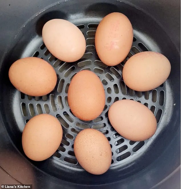 Speaking to MailOnline, Liana Green, a blogger who has written countless air fryer guides, explained how to make the perfect hard boiled eggs in the air fryer