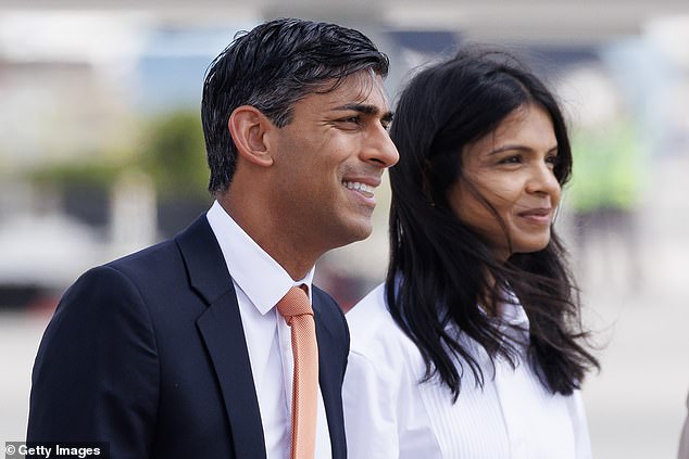 Rishi Sunak, whose wife Akshata is the daughter of an Indian billionaire, said the Asian country is 