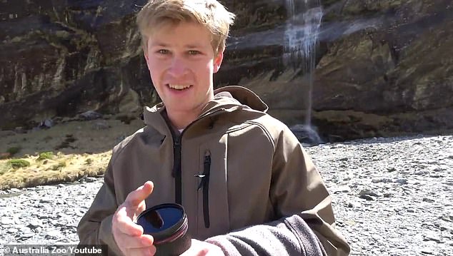 Robert Irwin posted on social media on Wednesday an intimate home video from a recent family vacation to New Zealand with his mother, Terri
