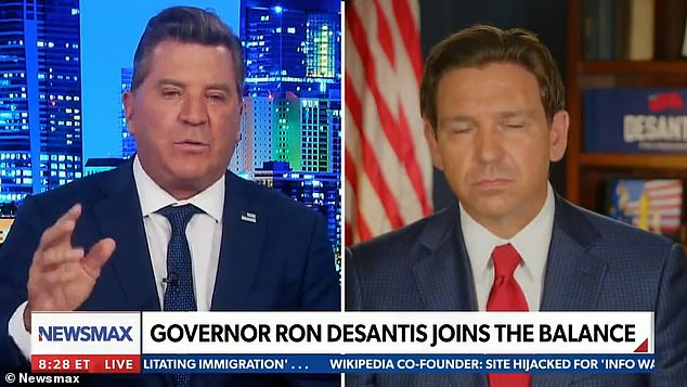 Florida Governor Ron DeSantis said if elected president he plans to 