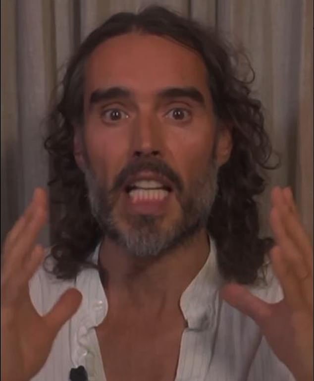 Russell Brand says he has faced an extraordinary and distressing