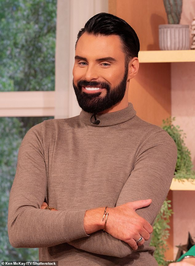 Candid: Rylan Clark has given rare insight into the relationship he had with his late father – and the last time he ever saw him