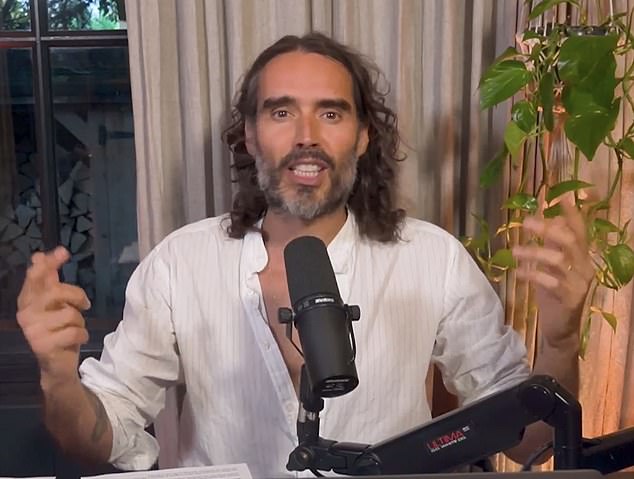 SARAH VINE: There's a certain irony in the predicament Russell Brand finds himself in