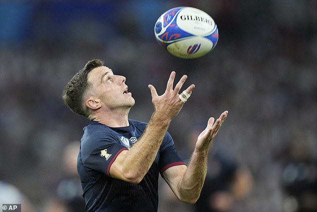 George Ford played superbly to score all 27 points for Steve Borthwick's men in Marseille