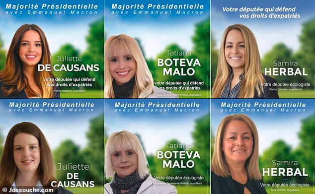 Candidates running for Europe Écologie Égalité were found to have used edited photos in their campaign materials