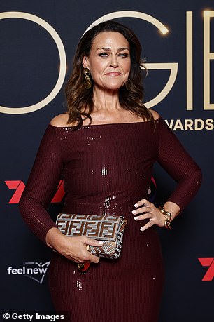 Newman has since hit back in an interview with News Corp, accusing Swan (pictured) of acting 'unprofessionally' by inviting him onto her show but storming out over a disagreement.