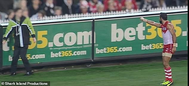 Adam Goodes says 14-year-old girl should be removed from MCG over comments she made about him (above)