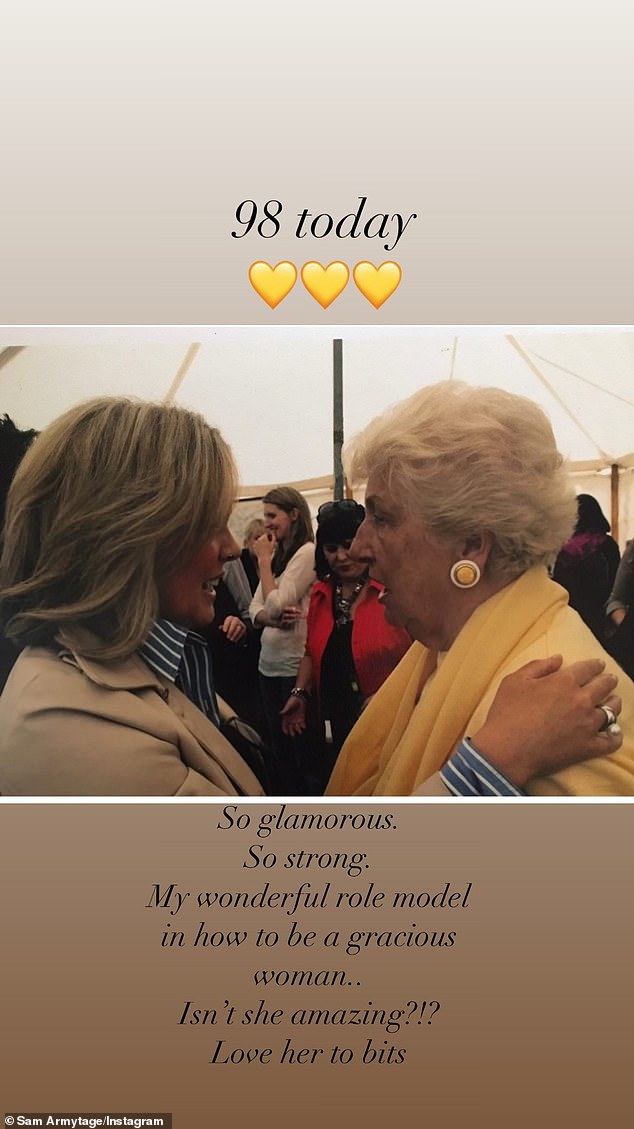 Samantha Armytage shares moving tribute to her glamorous Nanny Flannery