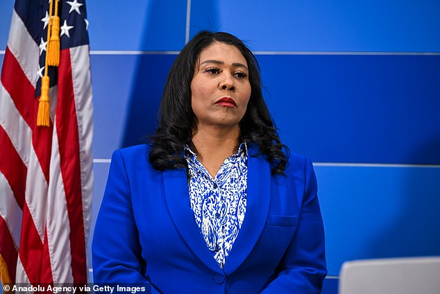 Mayor London Breed has shunned blame for viral videos that appear to show major incidents happening in the city and that they don't always happen in San Francisco