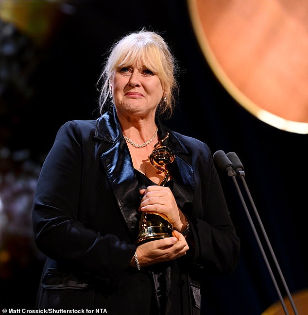 Sarah Lancashire was voted best drama performance at the National Television Awards last week for her role in Happy Valley