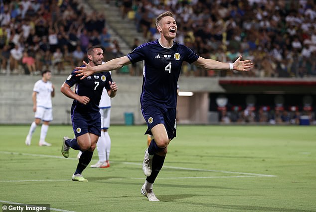 Scott McTominay scored his sixth goal of five Euro 2024 qualifying during Scotland's victory over Cyprus