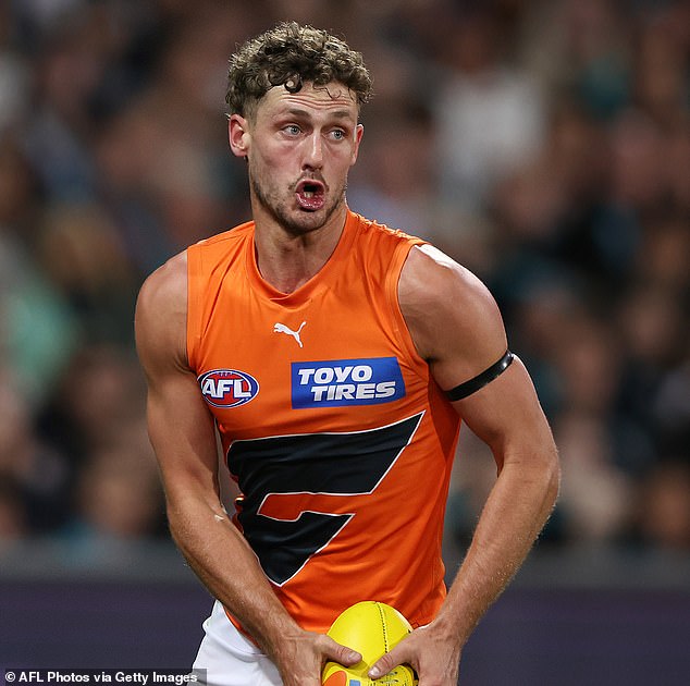 The survey showed that support for the GWS Giants has declined over the past 12 months.