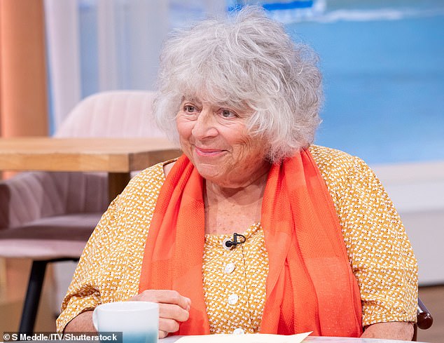 Self branded elderly lesbian Miriam Margolyes 82 causes chaos once