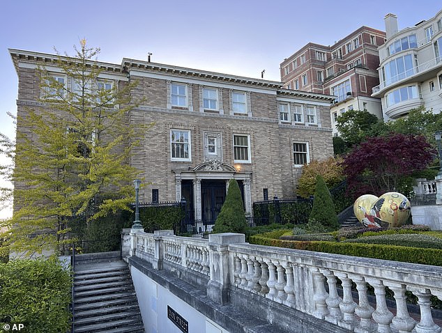 Feinstein's San Francisco home was built in 1917 and looms large over the picturesque Bay Area, with an estimated value of $21 million.