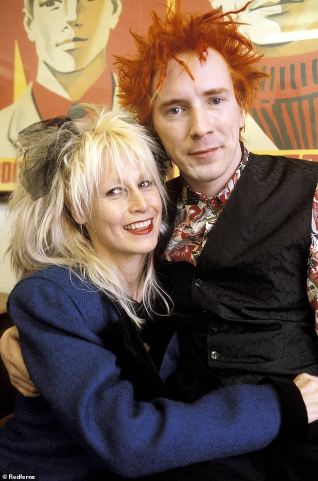 Caring: The punk legend became his wife's full-time caregiver after she was diagnosed with Alzheimer's disease two years ago (photo 1986)