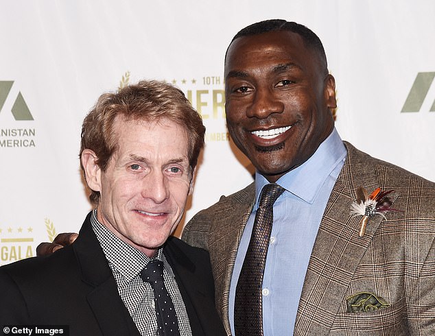 Shannon Sharpe (right) has spoken out about the on-air feud with Skip Bayless (left) that led to his sudden departure from FOX Sports