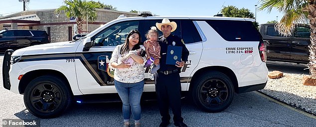 The sheriff's office said Almaraz took her baby to a routine pediatric appointment at 9 a.m. Monday.  When he returned home, he went inside but left the newborn in the car.