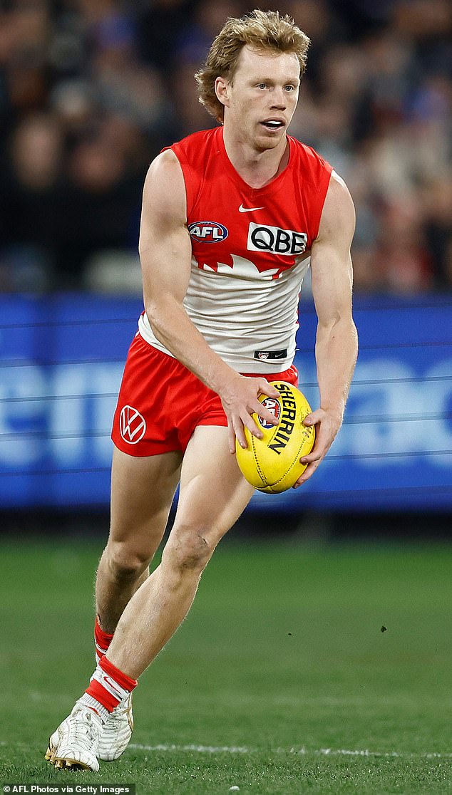 Sydney Swans captain Callum Mills has undergone shoulder surgery after injuring himself during post-season drinks