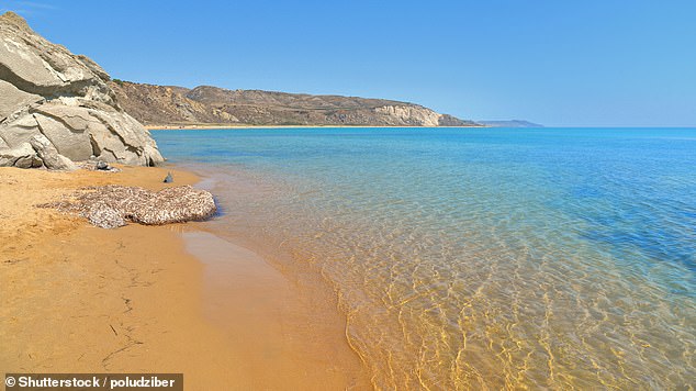 Adler Sicilia is located on the edge of the Torre Salsa nature reserve (above), where visitors can spot birds such as purple herons, honey buzzards, peregrine falcons and flamingos