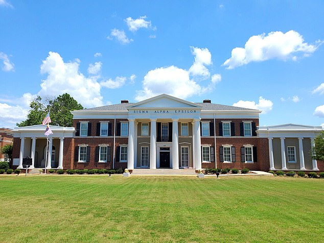 The young man is not named in the lawsuit filed against the fraternity.  He attends the University of Alabama in Tuscaloosa and took a pledge with the Mother Mu Chapter (photo)