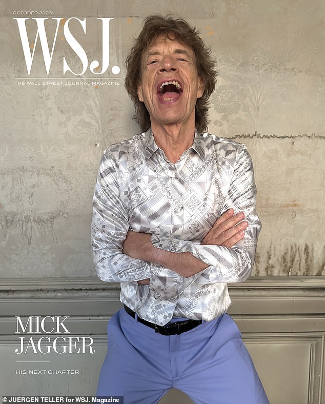 Personal life: Sir Mick Jagger raved about his 'supportive' family as the Rolling Stones prepare to release their first all-original album in 18 years