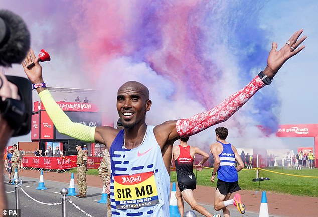 Sir Mo Farah's glittering career came to an end with a fourth place finish at the Great North Run