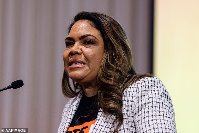 Sky News presenter Chis Kenny has criticized Senator Jacinta Nampijinpa Price (pictured), accusing her of misleading the public about what an Indigenous voice for Parliament means